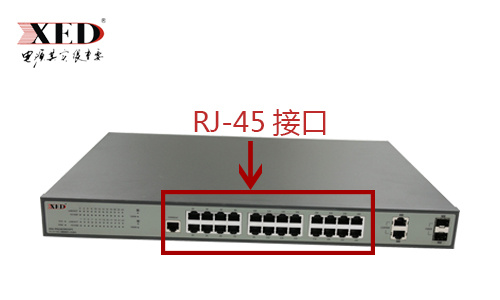 小耳朵電源PoE交換機(jī)RJ45接口